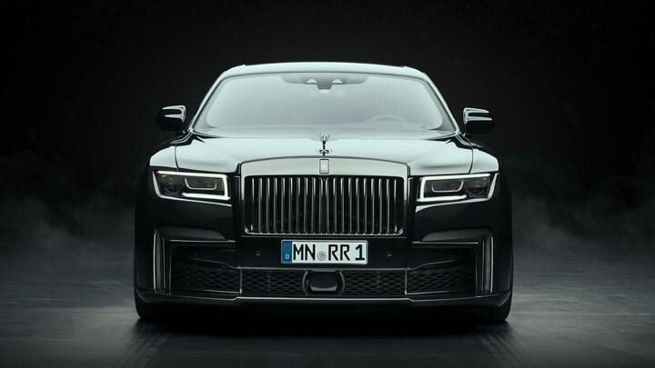 Bản độ Rolls-Royce Ghost Black Badge mạnh gần 700 mã lực
