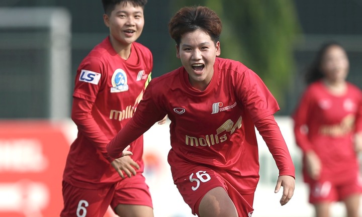 Phong Phú Hà Nam dẫn đầu bảng xếp hạng giải U16 Nữ Quốc gia