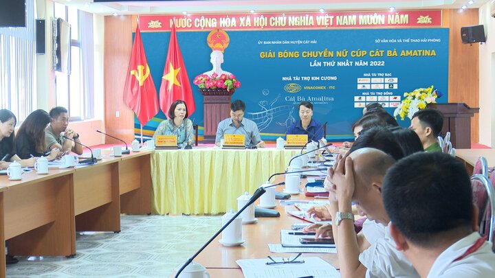 6 đội tuyển mạnh tranh tài tại Giải bóng chuyền nữ Cúp Cát Bà Amatina 2022