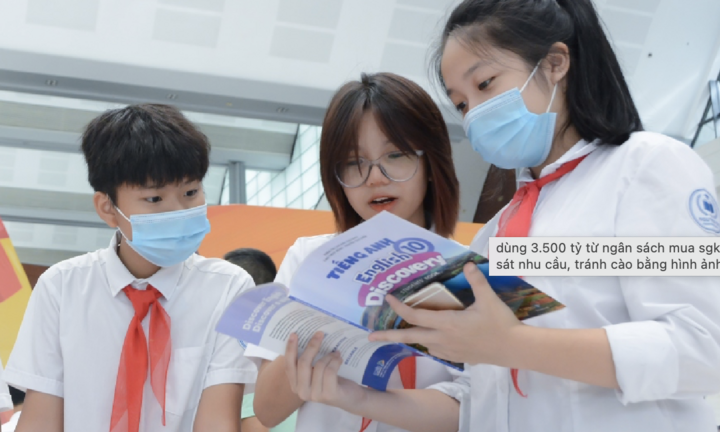 Dùng 3.500 tỷ từ ngân sách mua SGK: Cần khảo sát nhu cầu, tránh cào bằng
