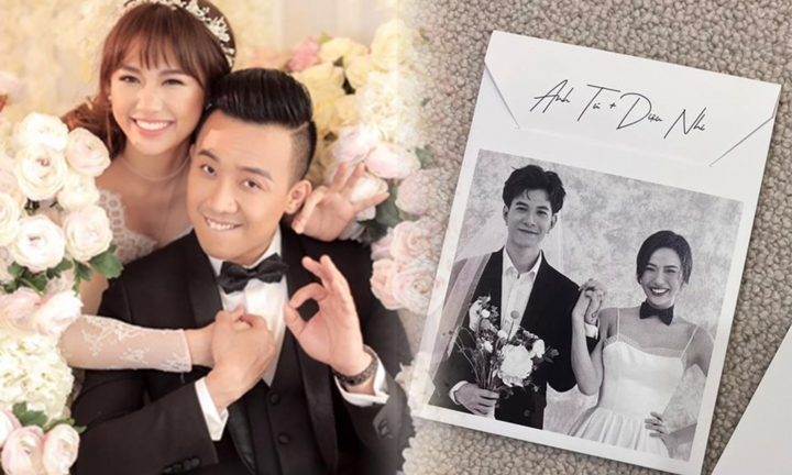 Muôn kiểu mời cưới đặt nhiều tâm huyết của sao Việt: Từ thư xin lỗi đến nhắn tin