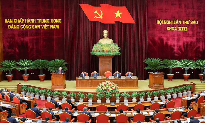 Thông cáo báo chí về ngày làm việc thứ 6 của Hội nghị Trung ương 6 khóa XIII