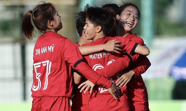 Vòng 5 giải Nữ U16 Quốc gia 2022: Hà Nội có 3 điểm, Phong Phú Hà Nam bị cầm hoà