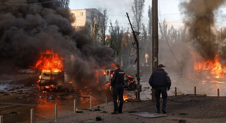 Liên tiếp các vụ nổ ở khắp Ukraine