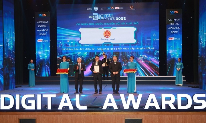 Tổng cục Thuế đạt giải thưởng 'Cơ quan Nhà nước chuyển đổi số xuất sắc'