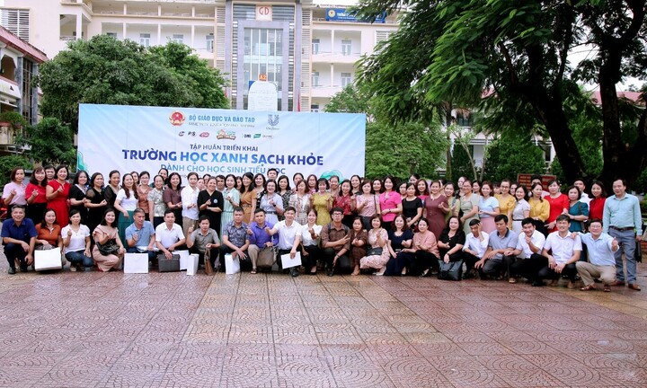 Mô hình 'Trường học Xanh - Sạch - Khỏe' được triển khai trên toàn quốc