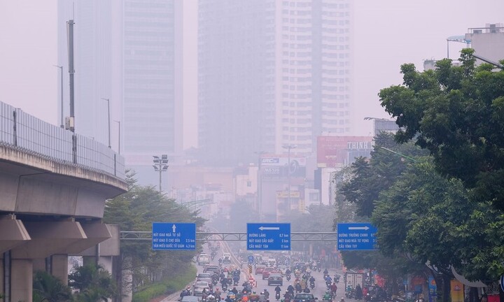 Hà Nội ô nhiễm không khí ở ngưỡng rất xấu