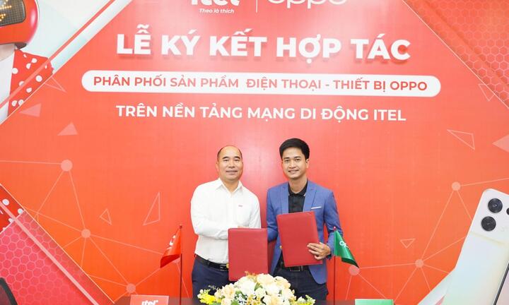 Mạng đi động iTel và OPPO Việt Nam ký kết hợp tác chiến lược