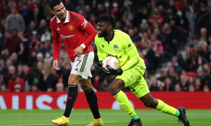 Man Utd sút 34 lần chỉ ghi 1 bàn: Thủ môn vô danh khiến Ronaldo thán phục