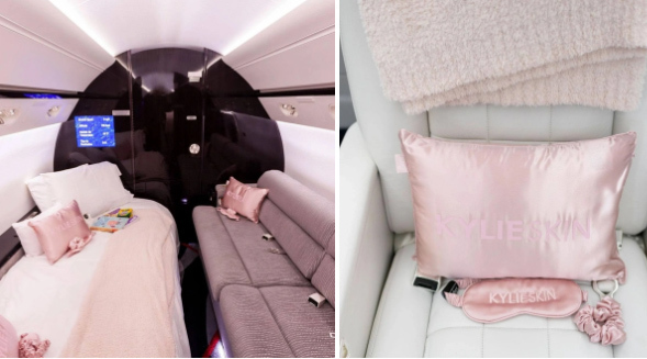 Có gì bên trong máy bay riêng 73 triệu USD của Kylie Jenner?