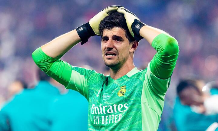 Courtois vắng mặt ở El Clasico