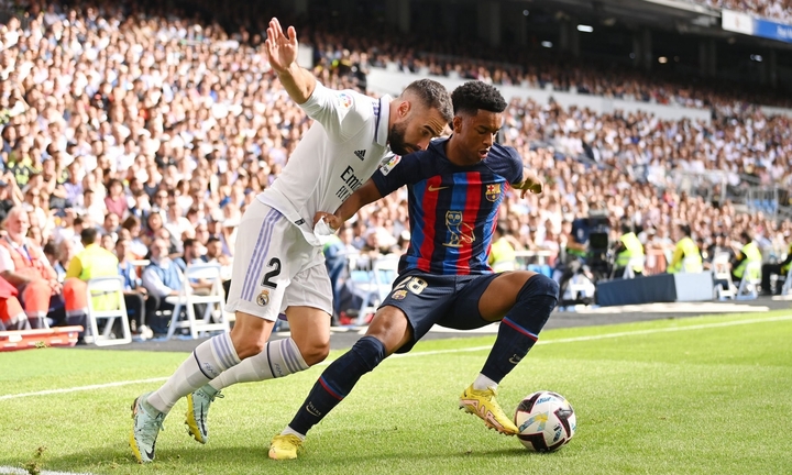 Trực tiếp bóng đá Real Madrid 3-1 Barcelona: Phạt đền phút bù giờ