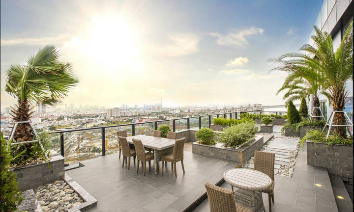 Không gian 'nhà Sunshine' bừng sức sống giữa ánh nắng rực rỡ