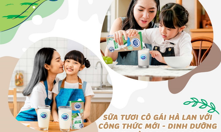 Cô Gái Hà Lan tiên phong giới thiệu hộp sữa giấy nâu bảo vệ môi trường