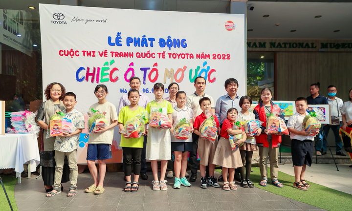 Cuộc thi vẽ tranh quốc tế Toyota 2022 quay trở lại với nhiều điều thú vị