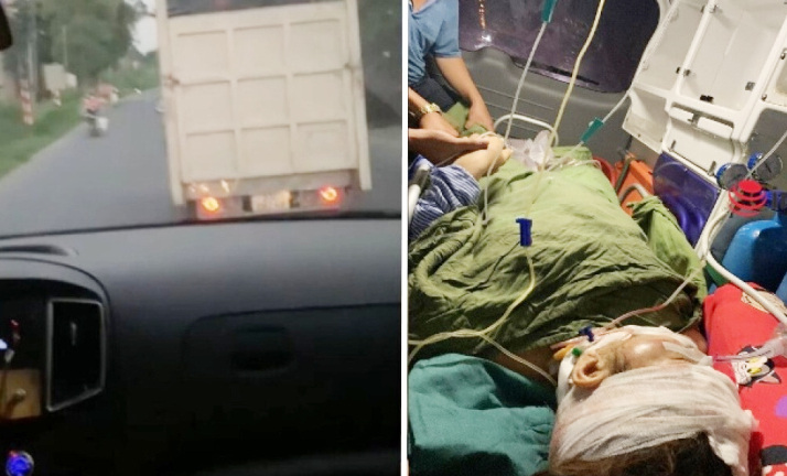 Tạt đầu cố tình chặn xe cứu thương, lý do 'vội', đòi 'thông cảm'?