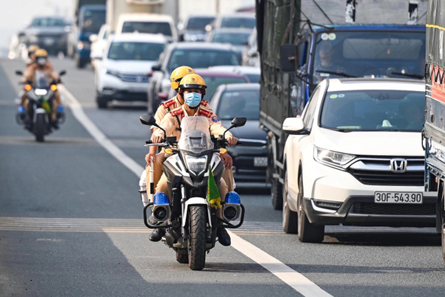 Sẽ lắp camera phạt nguội trên toàn tuyến vành đai 3 trên cao