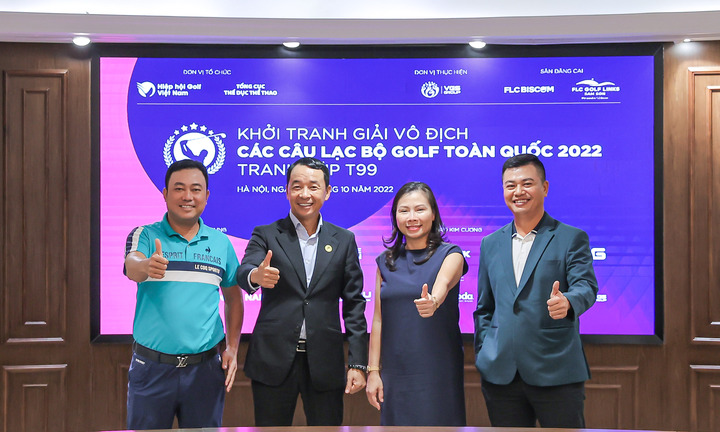 Khởi tranh giải Vô địch các CLB golf toàn quốc 2022