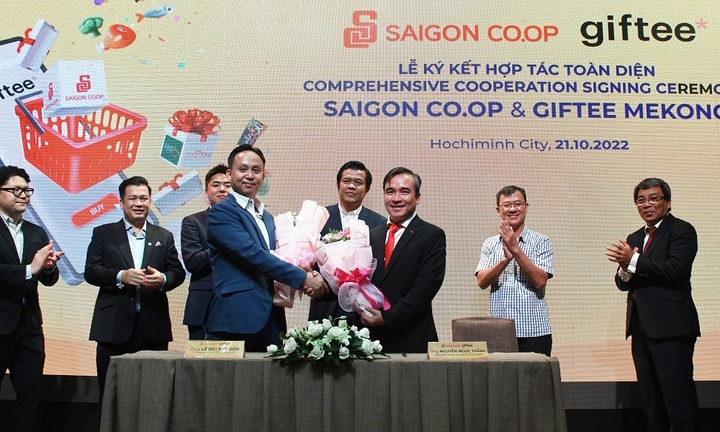Saigon Co.op hợp tác Giftee Mekong ra mắt phiếu mua hàng điện tử