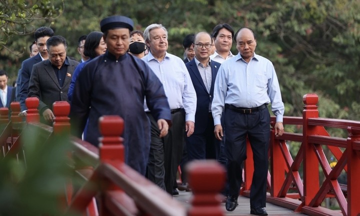 Toàn cảnh chuyến thăm chính thức Việt Nam của Tổng Thư ký LHQ António Guterres