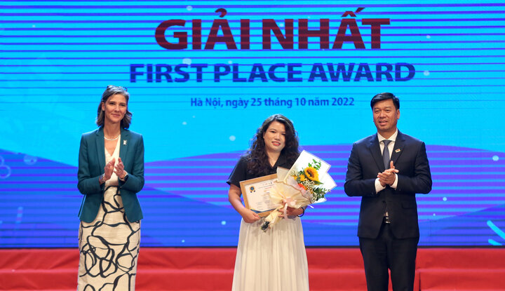 Toàn cảnh lễ trao giải báo chí 'Giảm ô nhiễm nhựa đại dương' 2022