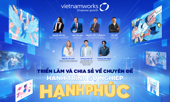 VietnamWorks tổ chức sự kiện về hành trình sự nghiệp hạnh phúc