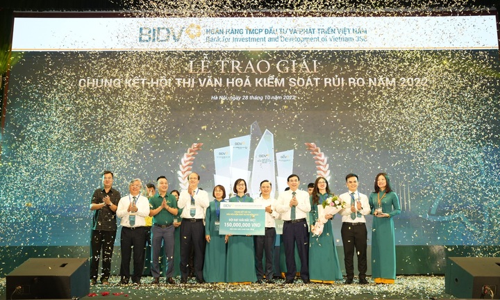 BIDV tổ chức thành công hội thi văn hóa kiểm soát rủi ro