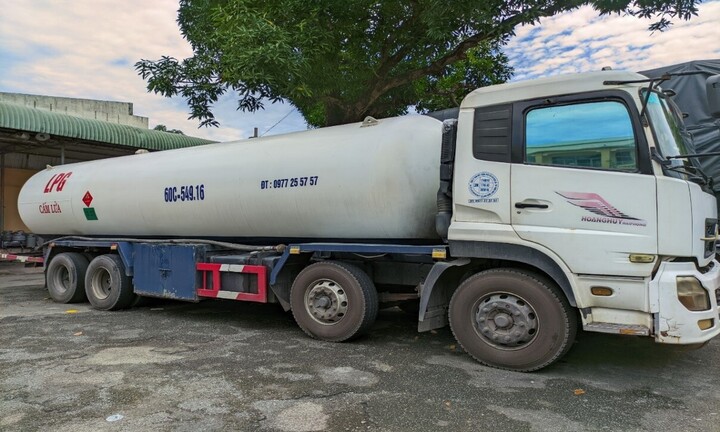 Đồng Nai: Tịch thu 4.090 kg khí hóa lỏng trên xe bồn không rõ nguồn gốc xuất xứ