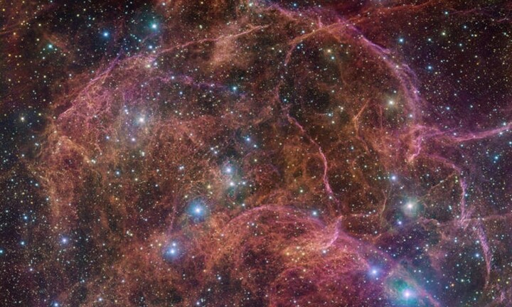 Chiêm ngưỡng hình ảnh ấn tượng về tàn dư của một ngôi sao chết