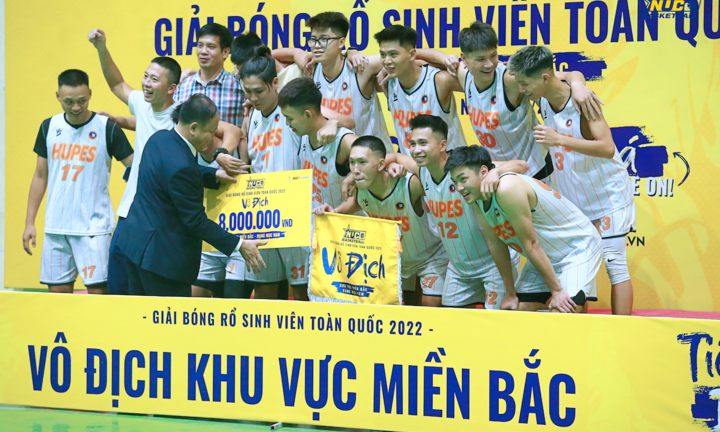 Tìm ra nhà vô địch giải bóng rổ sinh viên toàn quốc 2022 - khu vực phía Bắc