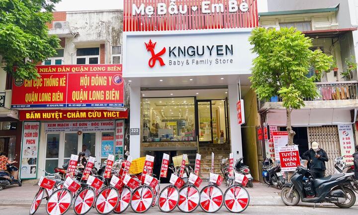 KNguyen Baby & Family Store - hệ thống mẹ bầu và em bé hàng chính hãng 