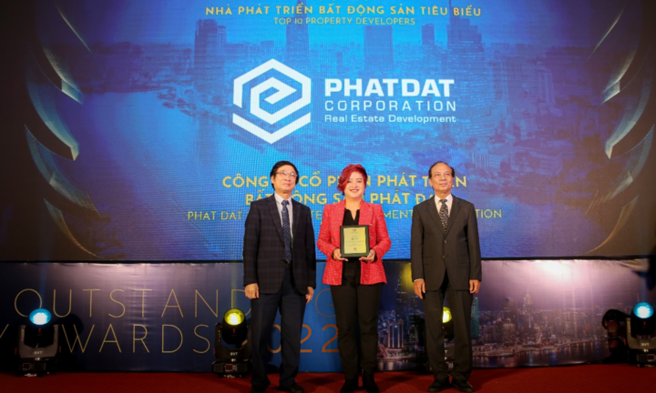 Phát Đạt được vinh danh Top 10 Nhà phát triển Bất động sản tiêu biểu 2022