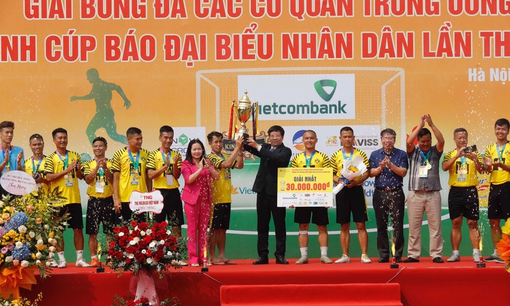 Bế mạc Giải bóng đá các cơ quan Trung ương mở rộng lần thứ 23 