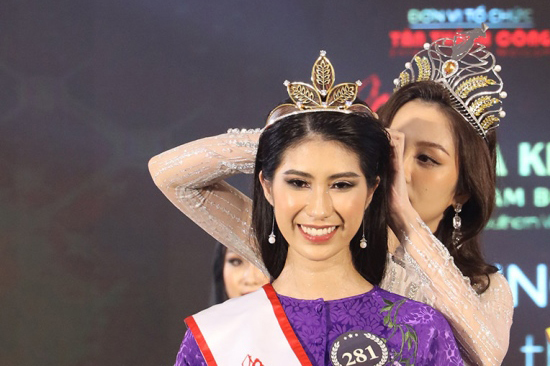 Người đẹp Trà Vinh cao 1,8 m đăng quang Hoa khôi Nam Bộ 2022