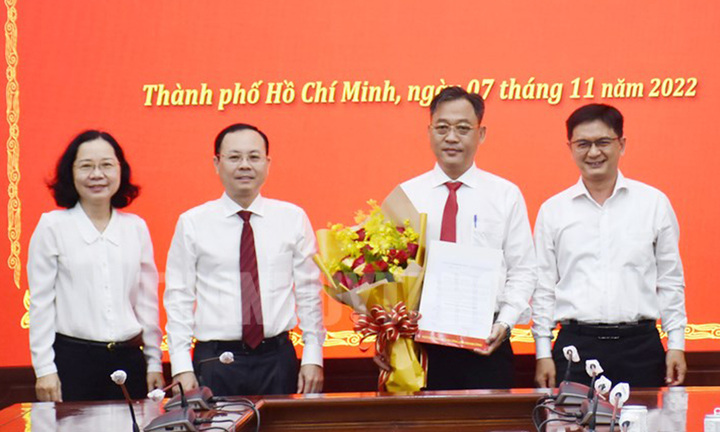 Ông Nguyễn Minh Đức làm Phó Chánh Văn phòng Thành ủy TP.HCM