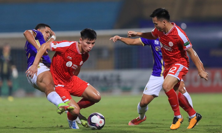 Trực tiếp bóng đá Hà Nội FC 1-0 Viettel: Lucao ghi bàn