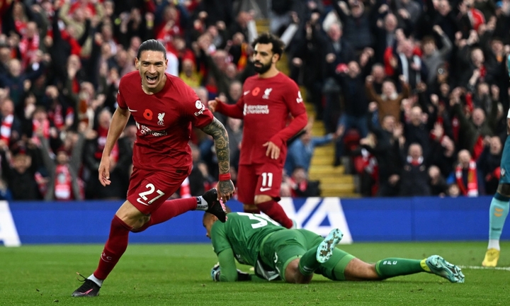 Nunez tỏa sáng, Liverpool đánh bại Southampton