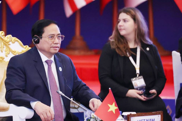 Thủ tướng Phạm Minh Chính phát biểu tại Đối thoại Toàn cầu ASEAN lần thứ hai