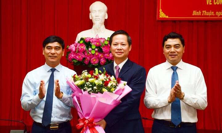 Ông Đoàn Anh Dũng giữ chức Phó Bí thư Tỉnh uỷ Bình Thuận