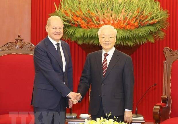 Thủ tướng CHLB Đức kết thúc tốt đẹp chuyến thăm chính thức Việt Nam