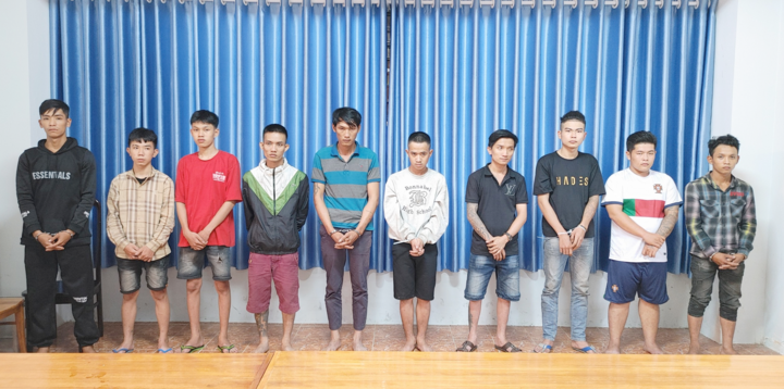 Hỗn chiến lúc rạng sáng, Công an An Giang bắt khẩn cấp 12 người