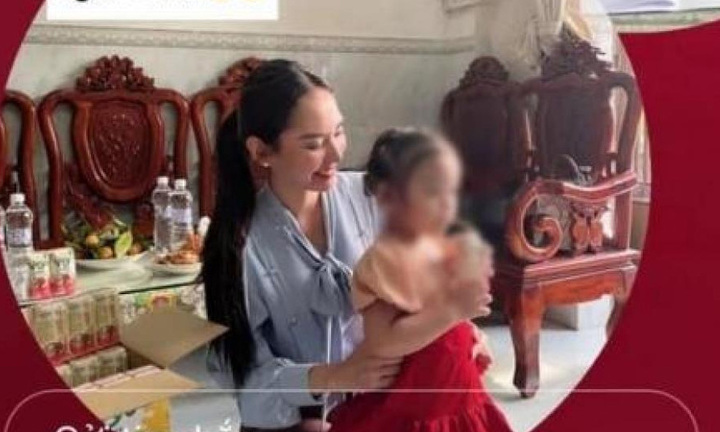 Hoa hậu Mai Phương nhận con nuôi