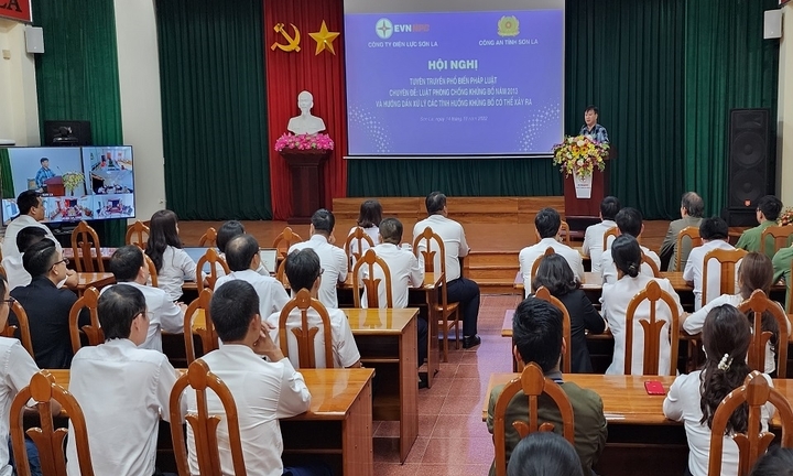 PC Sơn La tổ chức hội nghị tuyên truyền phổ biến pháp luật năm 2022 