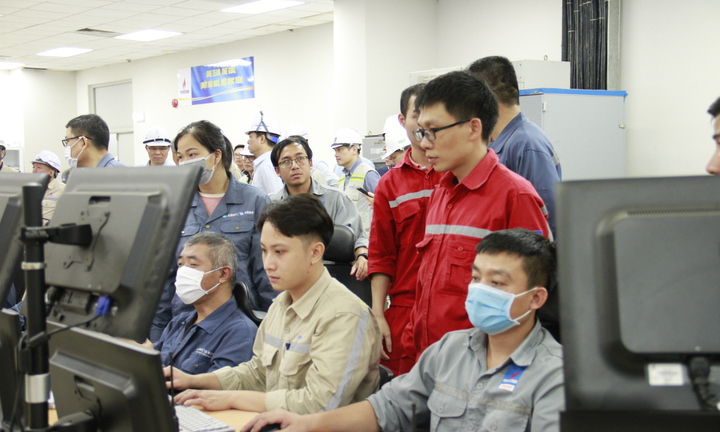 Tổ máy số 1 NMNĐ Thái Bình 2 nâng công suất ở mức tải 602 MW thành công