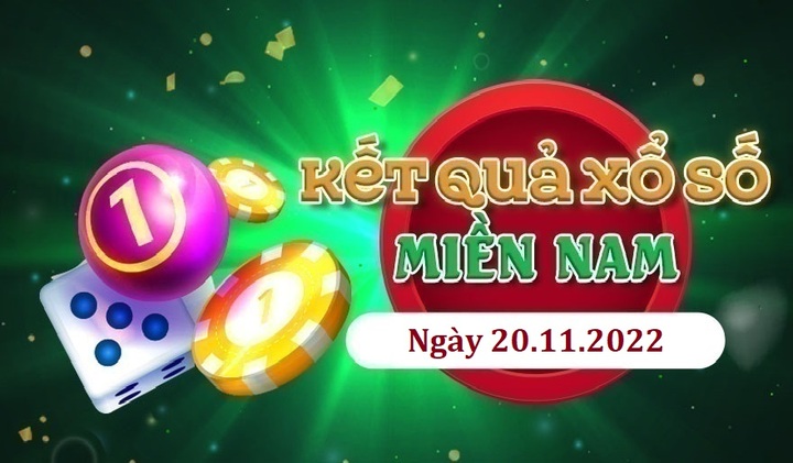 XSMN 20/11 - Trực tiếp KQXS miền Nam Chủ nhật, 20/11/2022