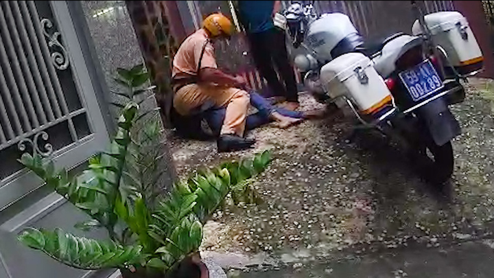 CSGT truy đuổi cướp như phim hành động ở TP.HCM 