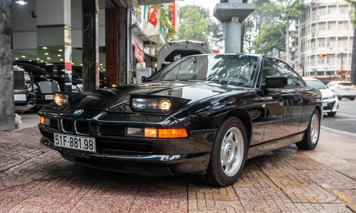 Cận cảnh BMW 850i E31 đời 1990 độc nhất Việt Nam