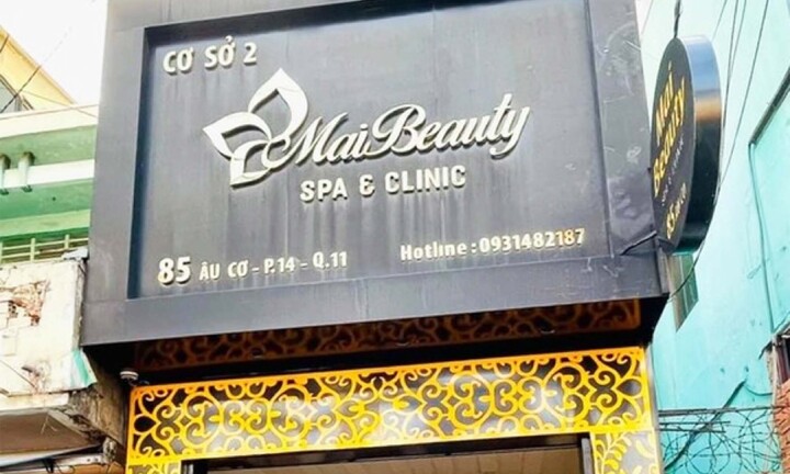 Thanh tra Sở Y tế TP.HCM đình chỉ hoạt động Mai Spa trong 18 tháng