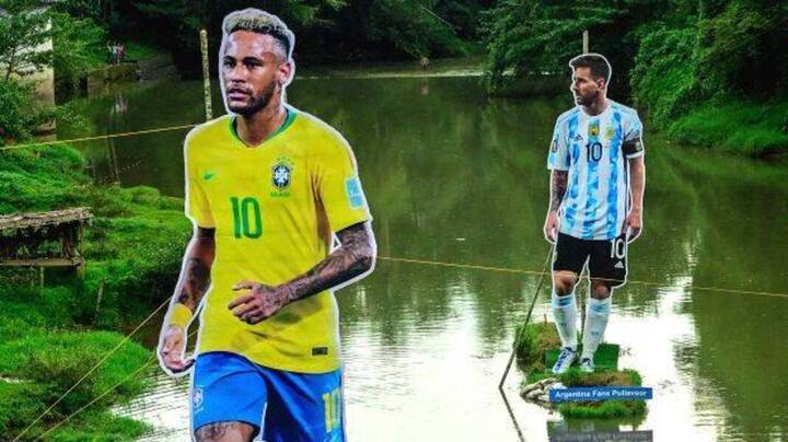 Tận hưởng World Cup kiểu Ấn Độ: Cả thành phố mê mẩn Messi, Neymar