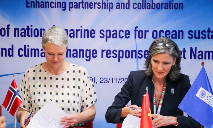 UNDP và Na Uy hỗ trợ Việt Nam quy hoạch không gian biển